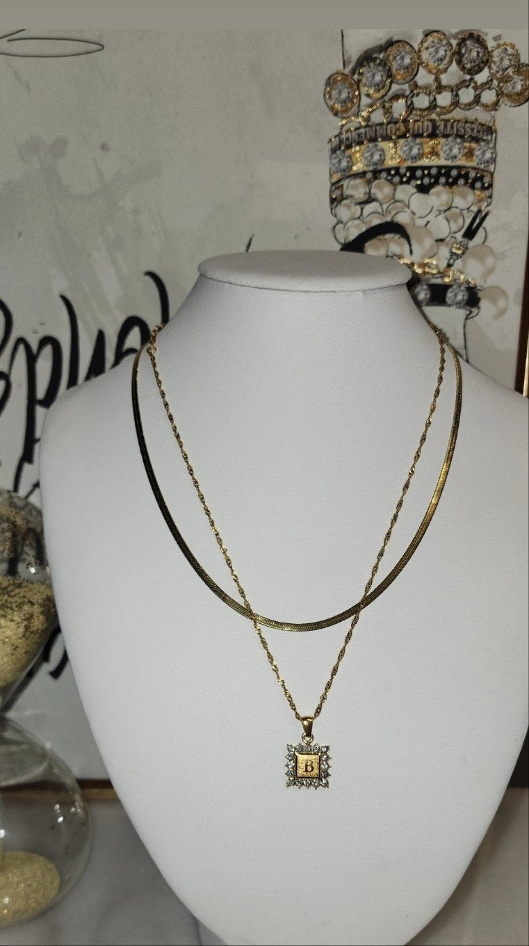 Royal Love Letter Necklace